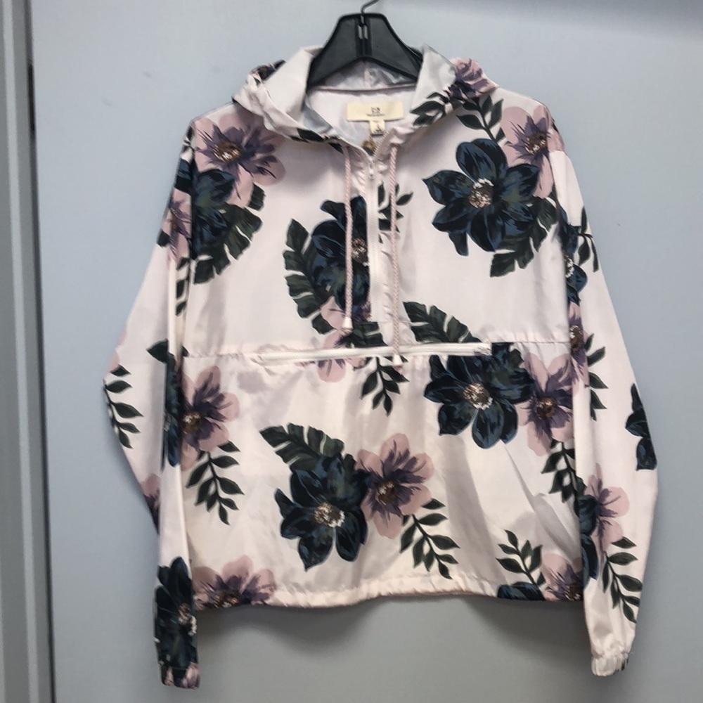 Thread & Supply floral wind breaker
